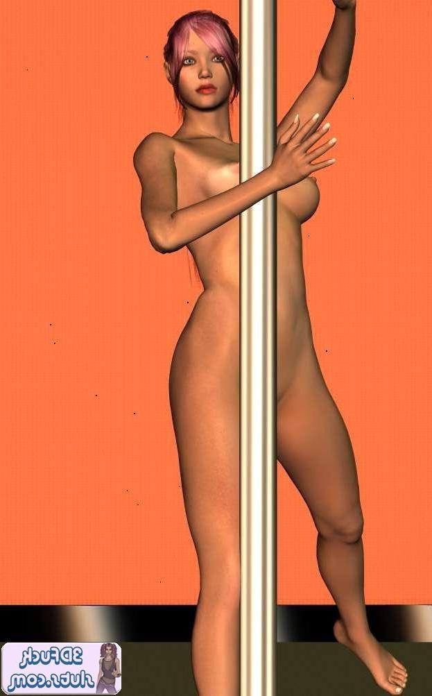 16P Redhead toon stripper babe