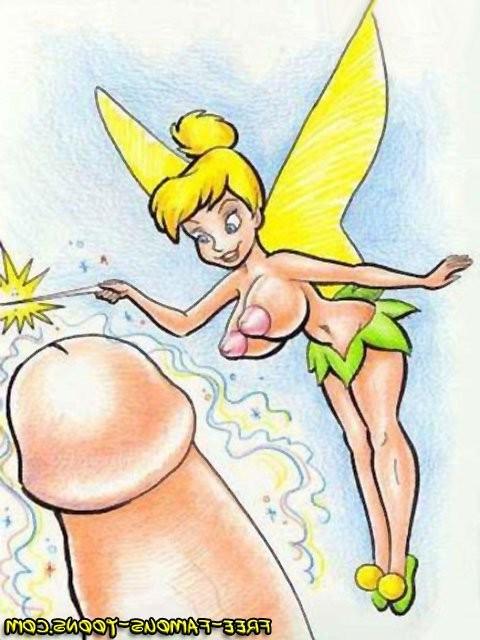 10P Fairy Tinkerbell nude posing