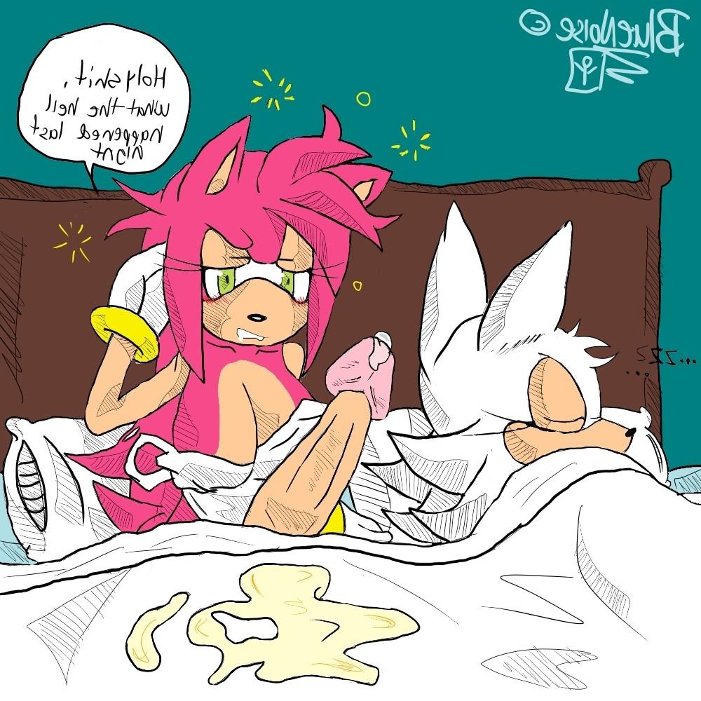 10P Amy Rose from Sonic as futa
