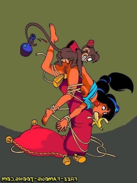 10P Aladdin and Jasmine orgies