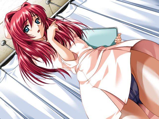 14P Gorgeous young redhead housewifes nipples peek throug her apron
