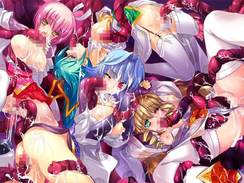 14P Cute busty demon maiden gets bent over and ass fucked doggystyle