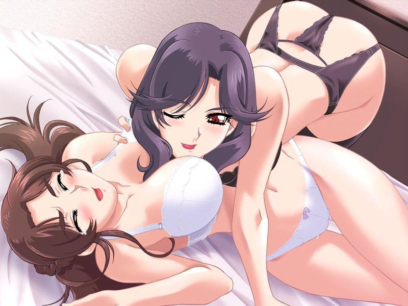 14P Cocksucking big booty big booby hentai milfs slurping up cum