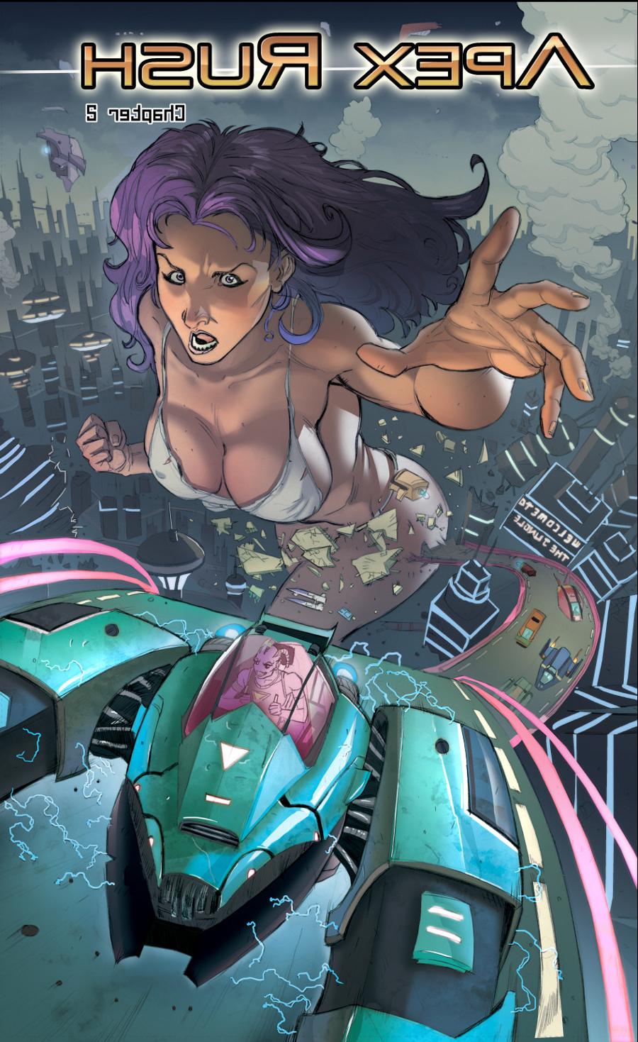 10P Giantess Apex Rush comics