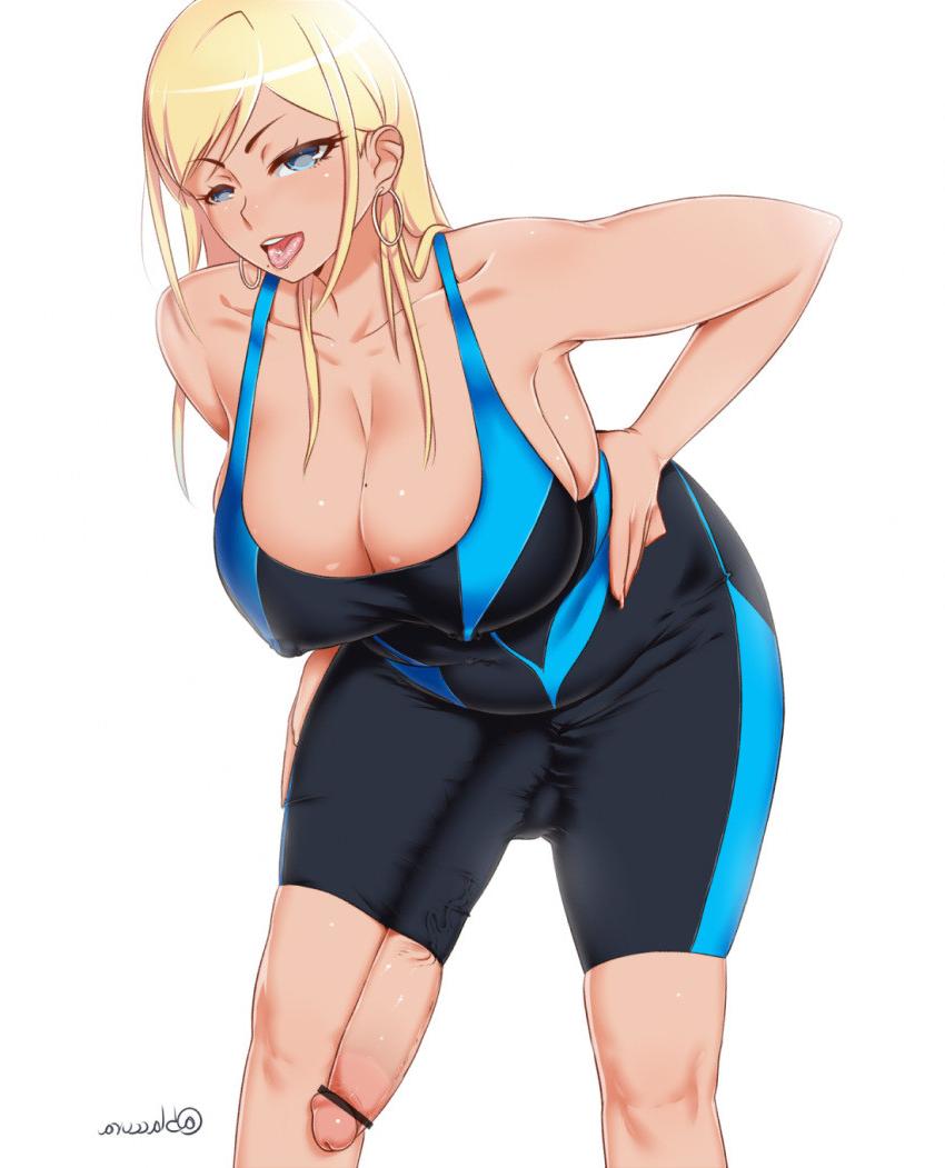 18P Busty blonde futa
