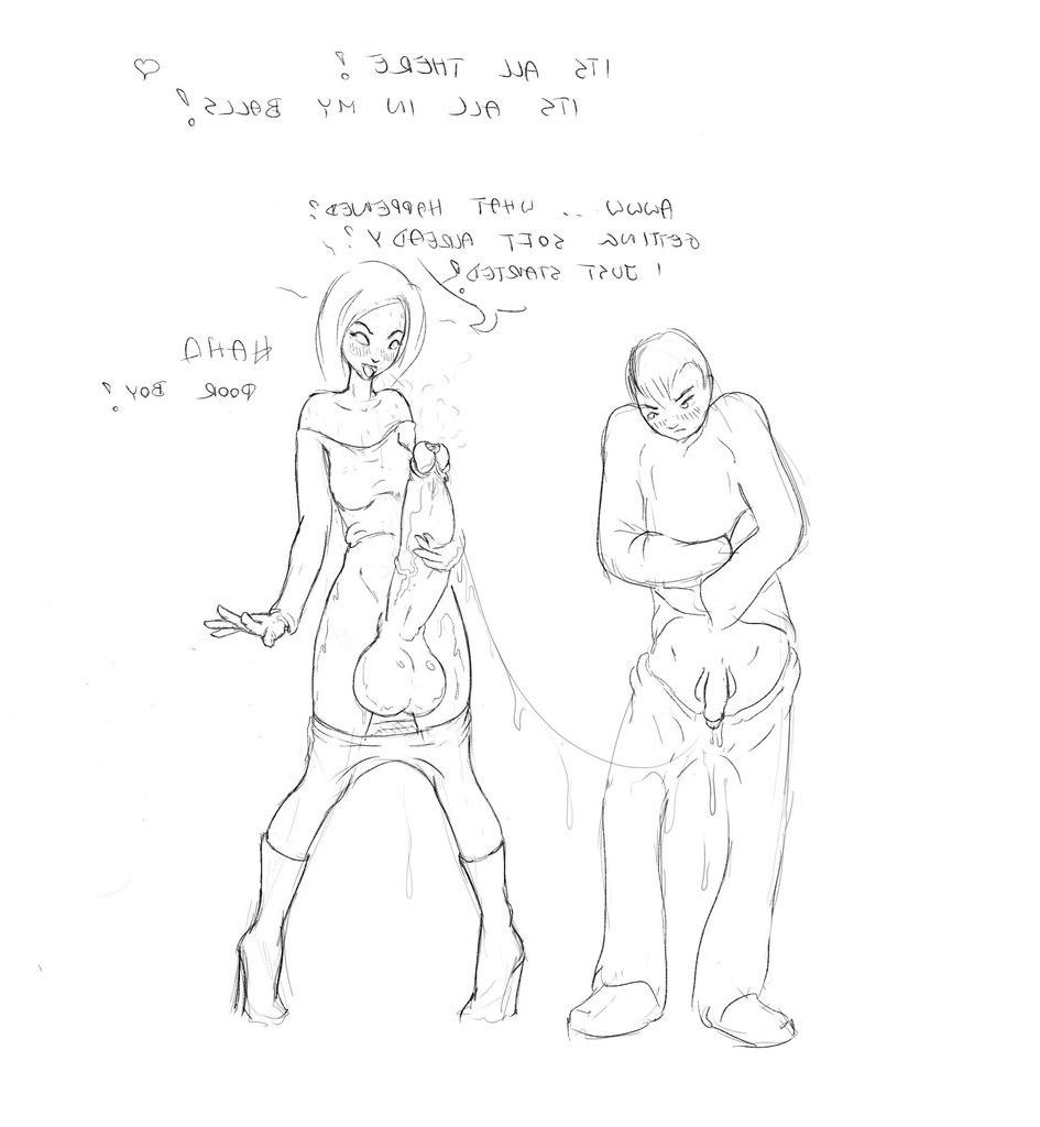 22P Futanari sissyfication