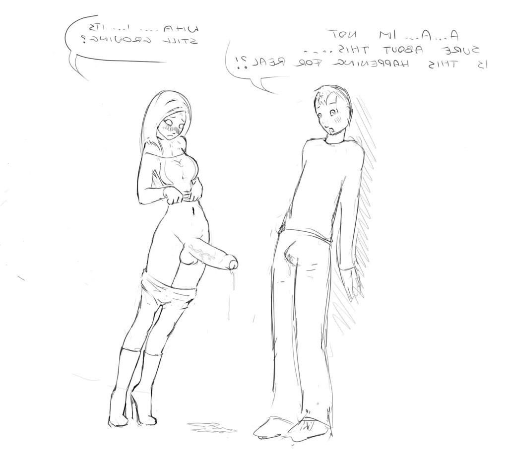 22P Futanari sissyfication