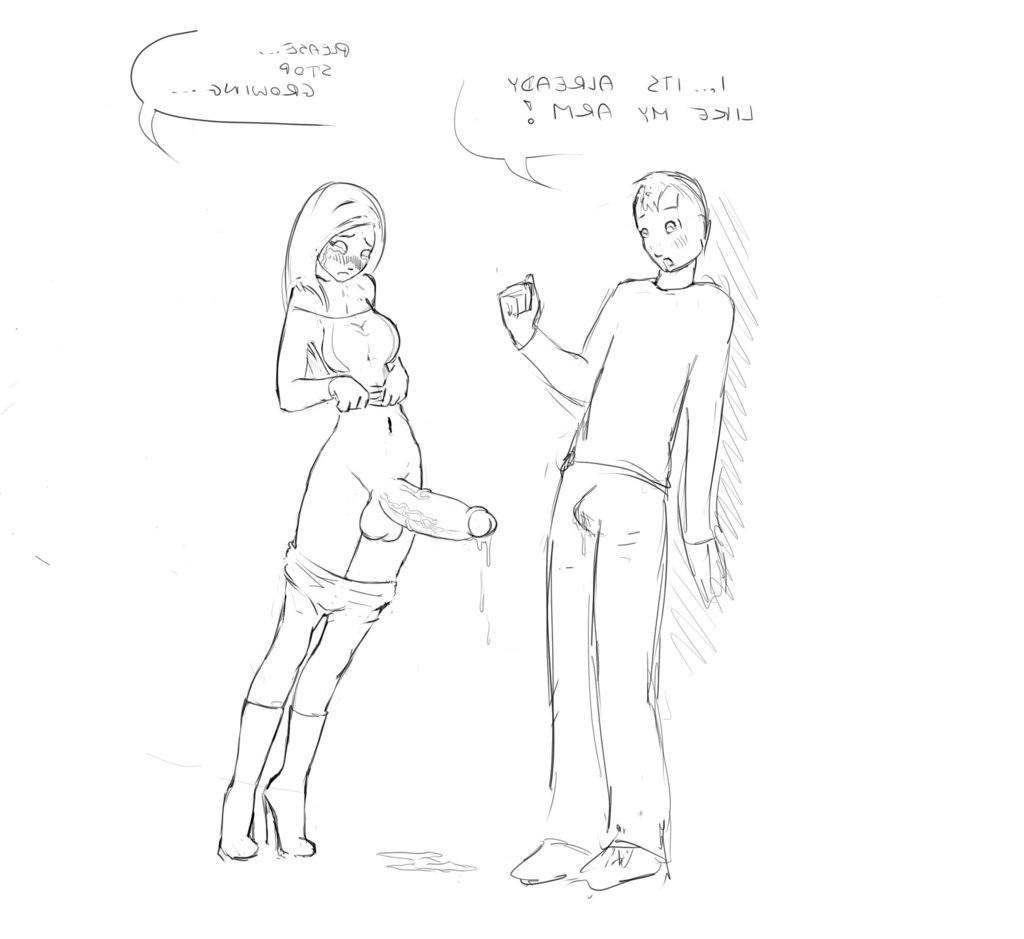 22P Futanari sissyfication