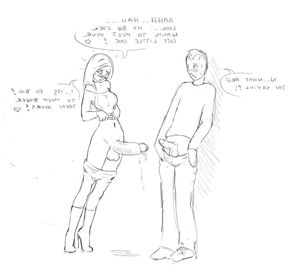 22P Futanari sissyfication