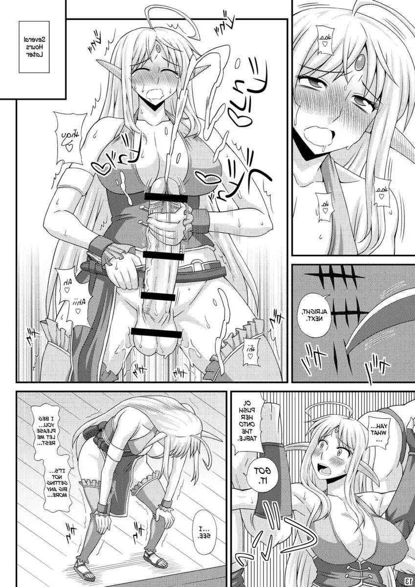 22P Futanari forced to cum