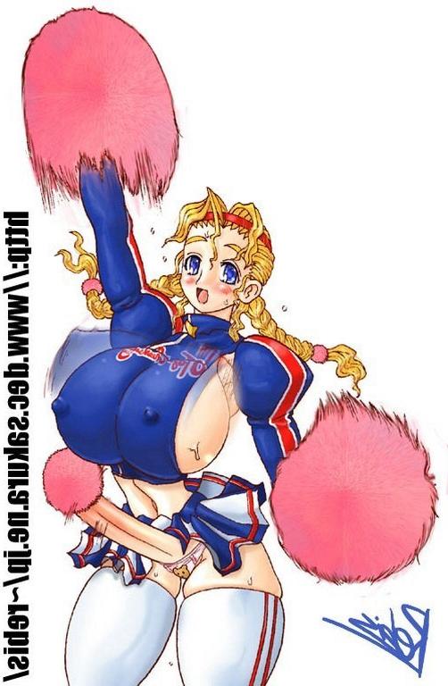 16P Toon cheerleader shemales