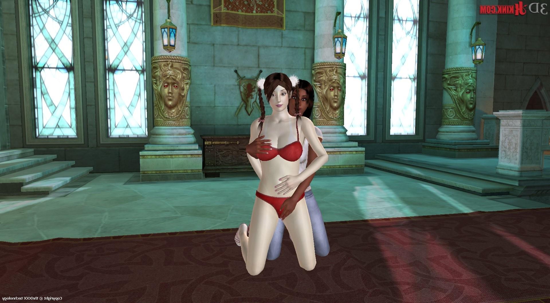24P Hot BDSM sex action created in virtual fetish 3d sex game!
