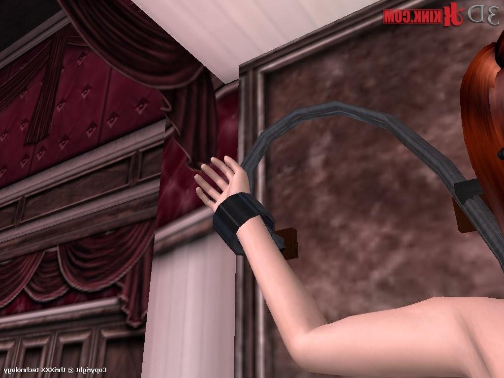 24P Hot BDSM sex action created in virtual fetish 3d sex game!