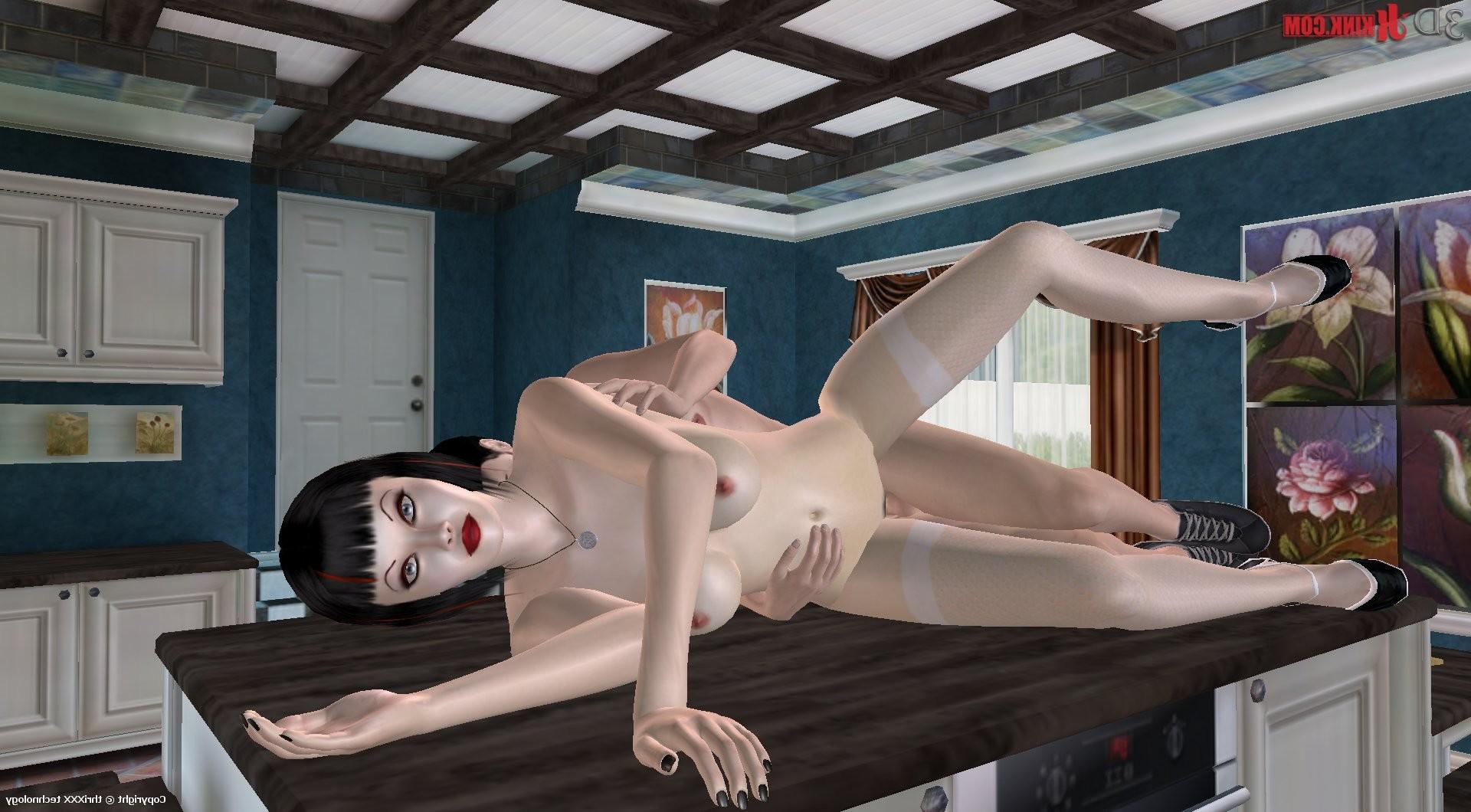 24P Hot BDSM sex action created in virtual fetish 3d sex game!