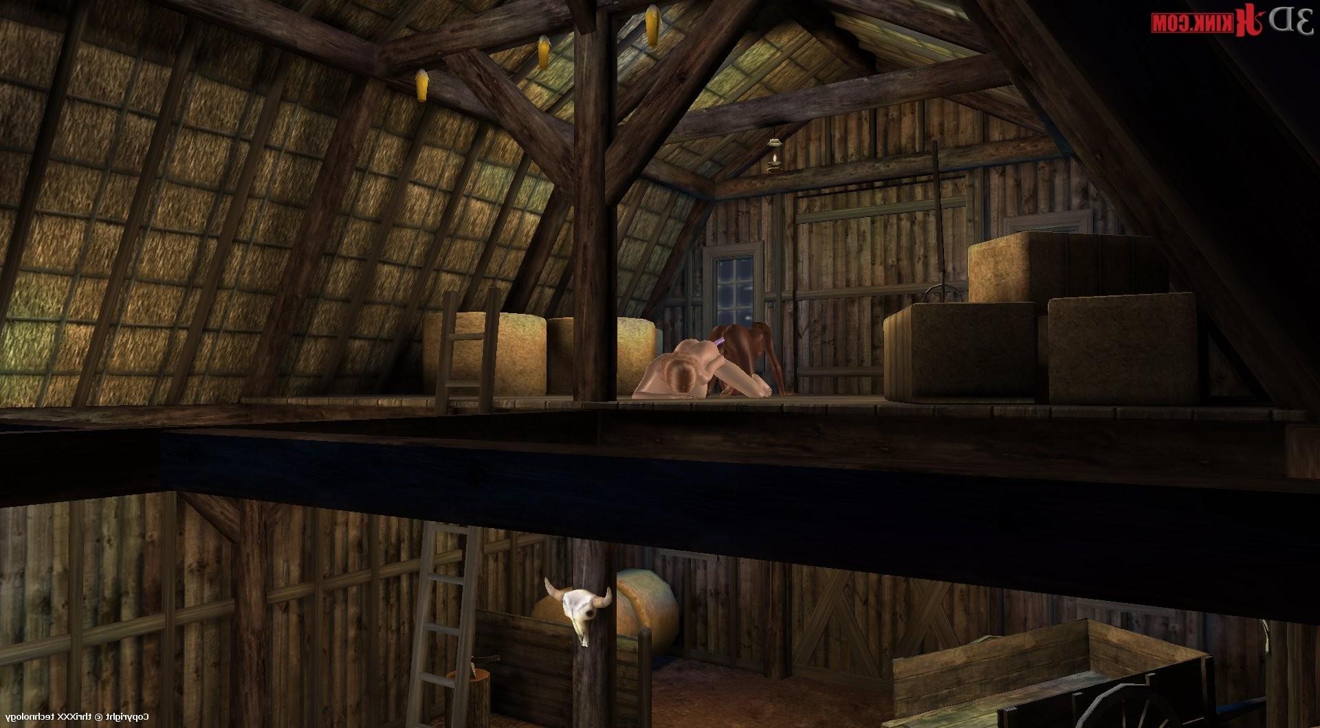 24P Hot BDSM sex action created in virtual fetish 3d sex game!