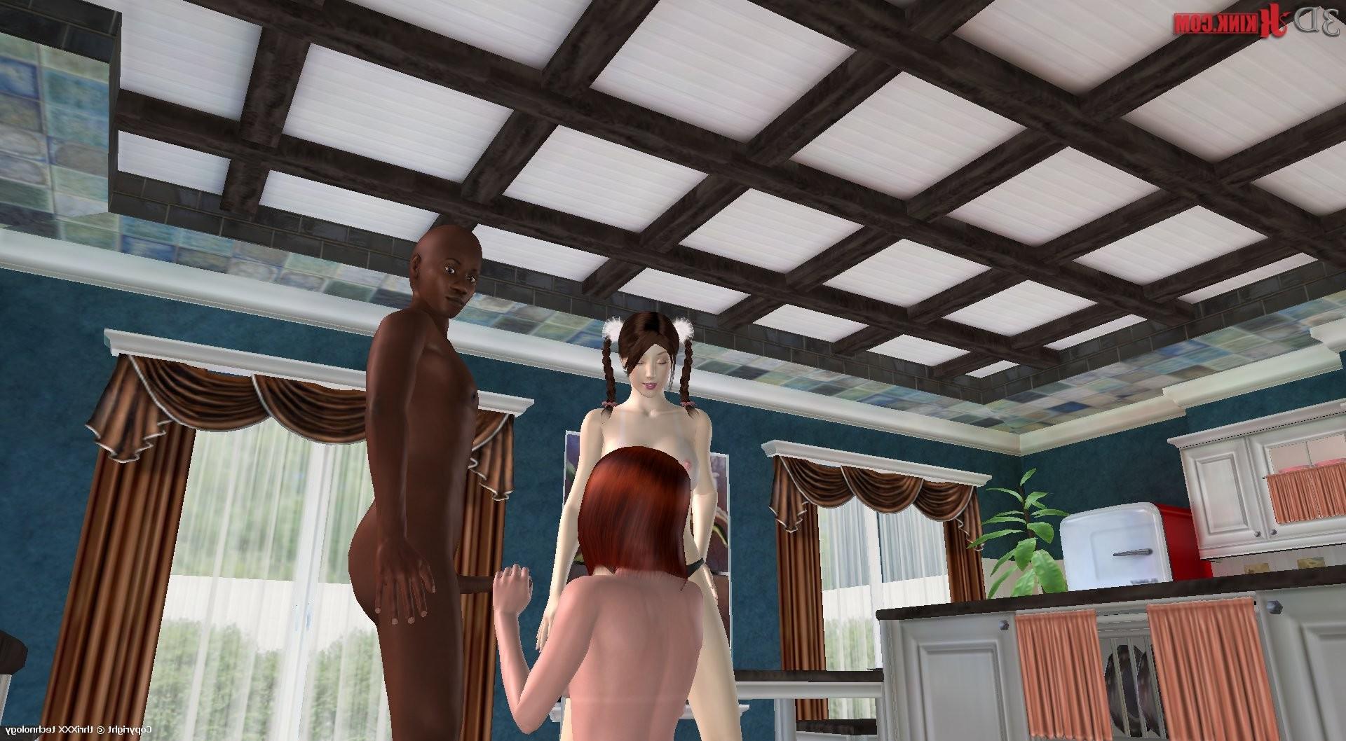 24P Hot BDSM sex action created in virtual fetish 3d sex game!