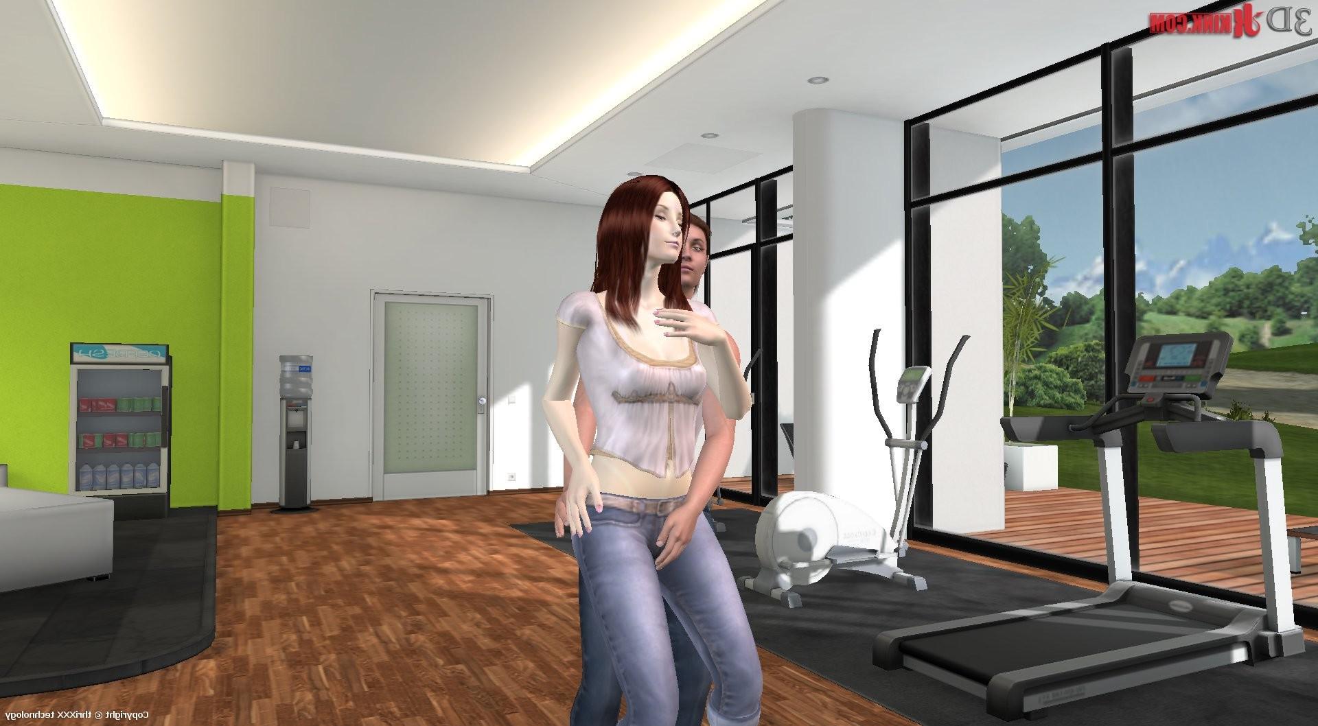 18P Hot BDSM sex action created in virtual fetish 3d sex game!