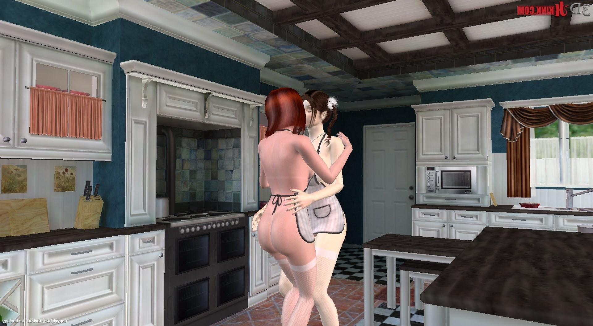 9P Hot BDSM sex action created in virtual fetish 3d sex game!