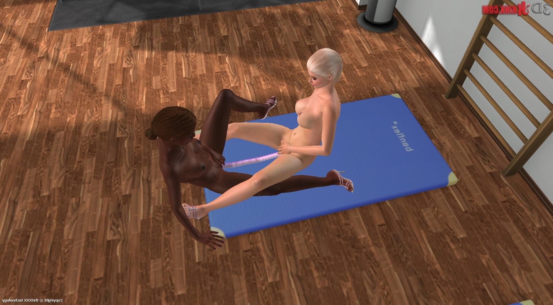 24P Hot BDSM sex action created in virtual fetish 3d sex game!