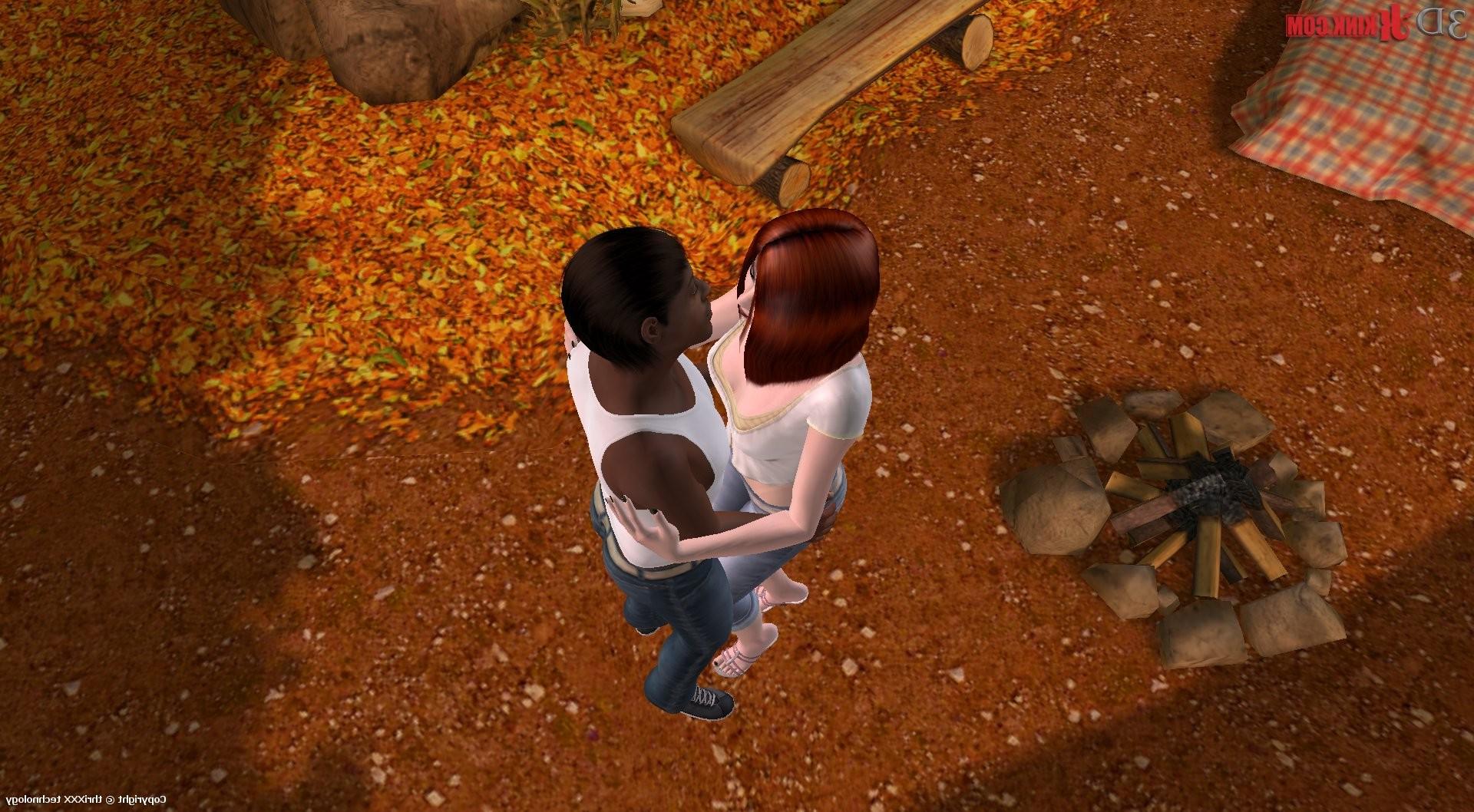 24P IR outdoor sex action created in virtual fetish 3d sex game!