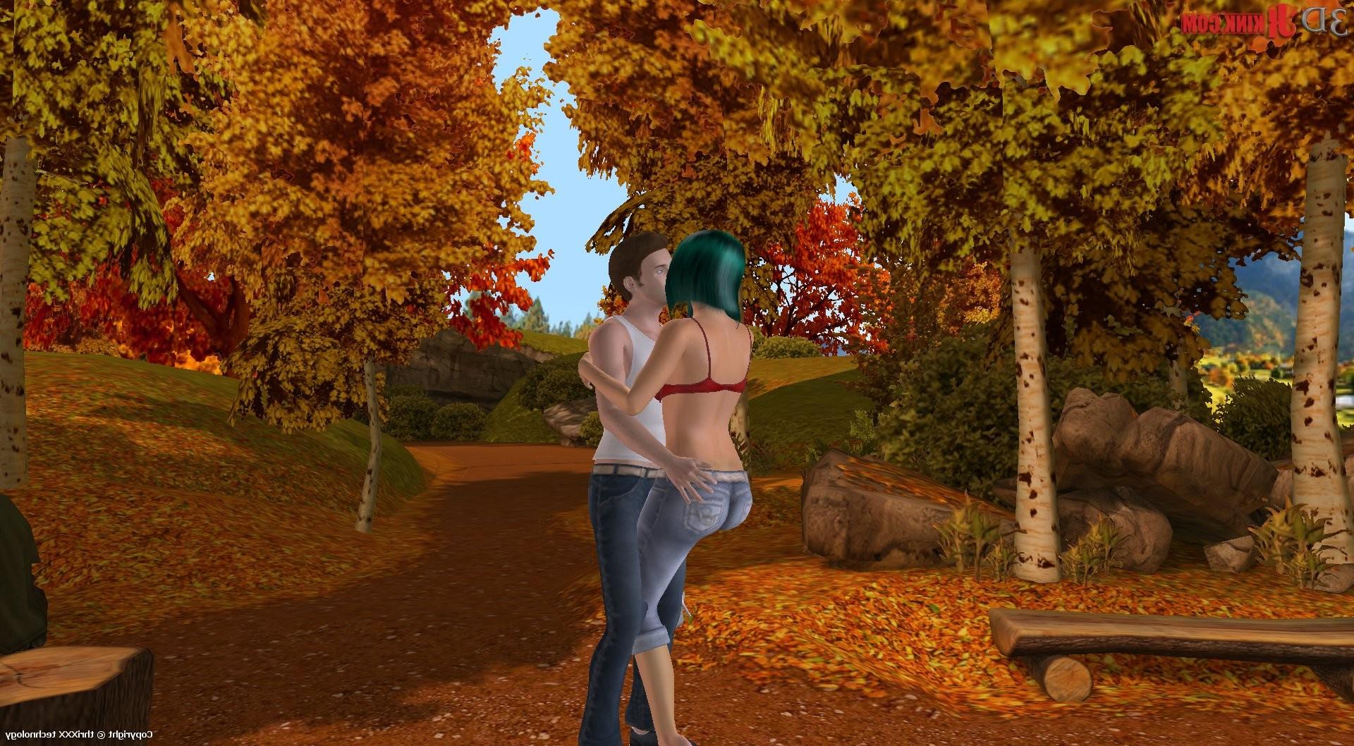 24P Hardcore outdoor action created in virtual fetish 3d sex game!