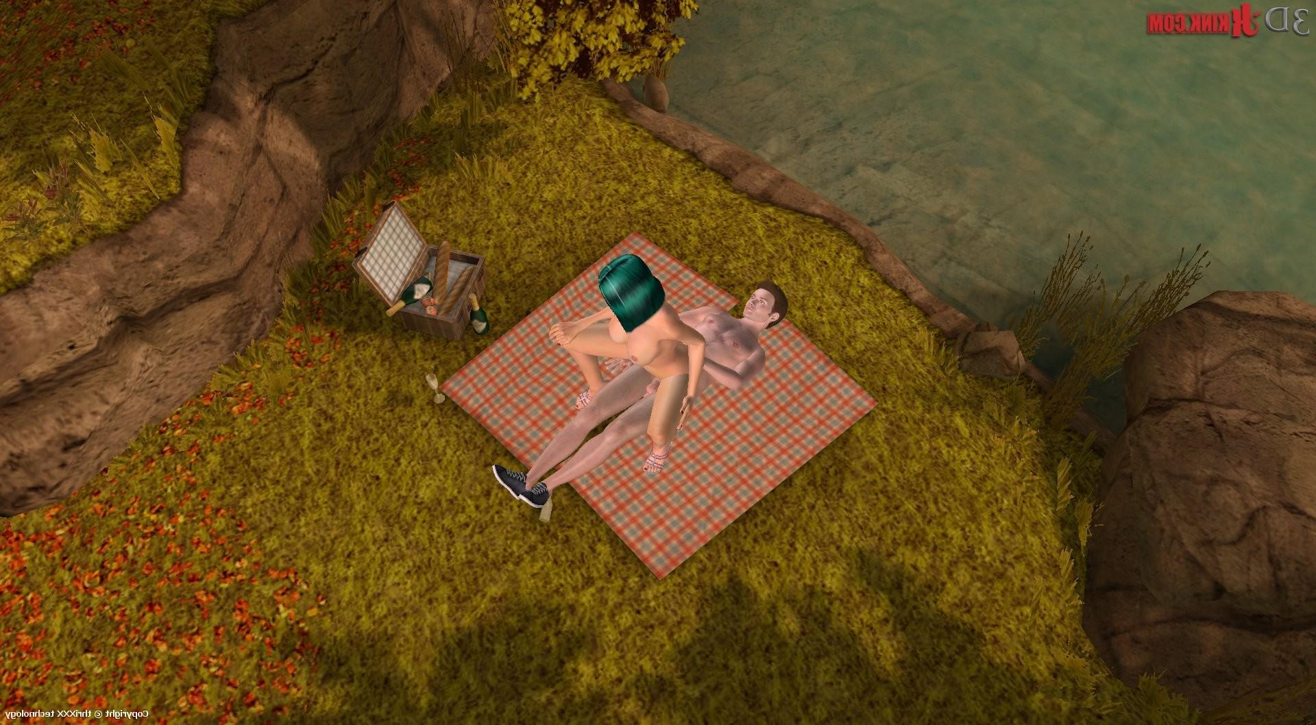 24P Hardcore outdoor action created in virtual fetish 3d sex game!