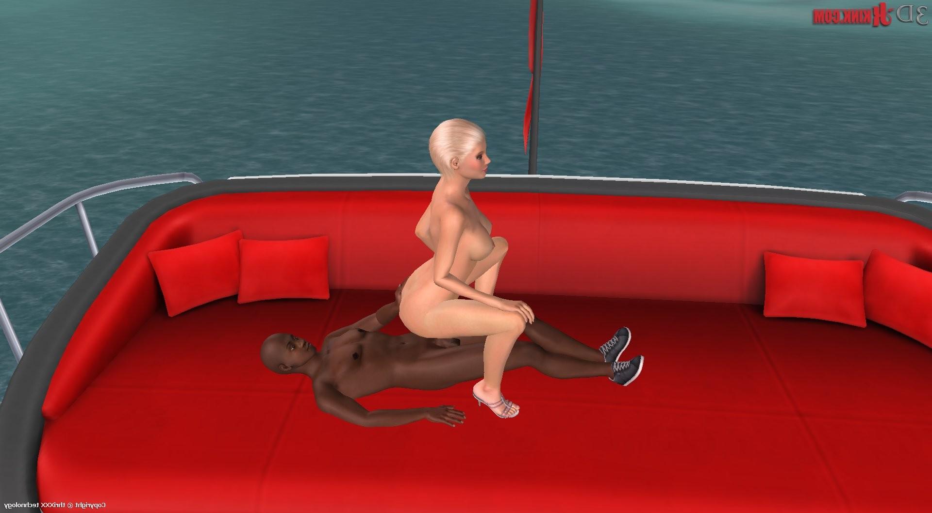 24P Outdoor interracial sex created in virtual fetish 3d sex game!