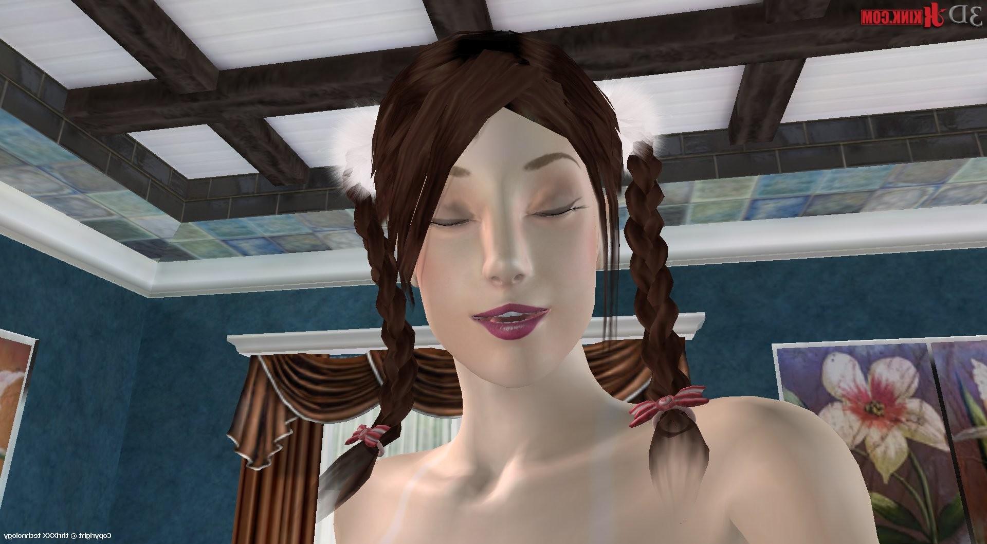 24P Hot BDSM sex action created in virtual fetish 3d sex game!