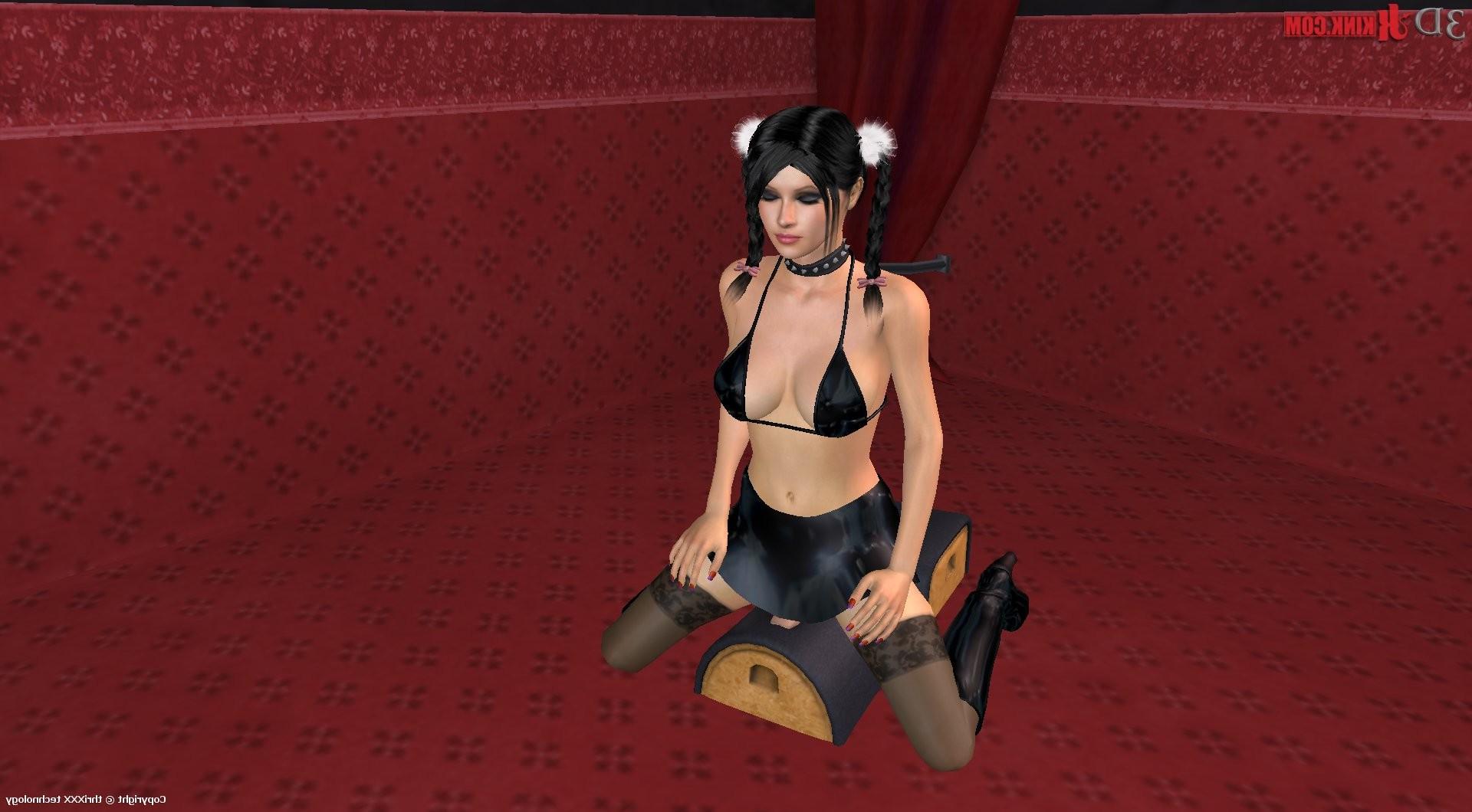 24P Hot BDSM sex action created in virtual fetish 3d sex game!