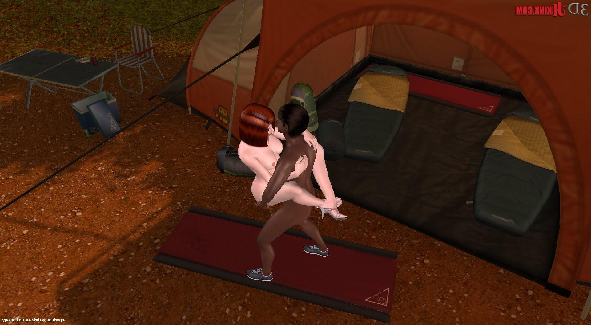 24P Interracial sex action created in virtual fetish 3d sex game!