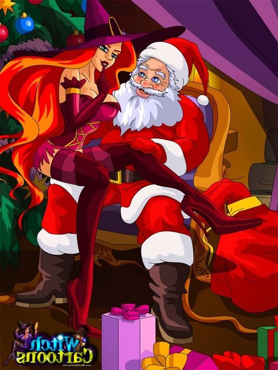 6P Witch takes real chode and Magic porn in Christmas