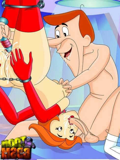 5P The Jetsons are naughty sex slaves