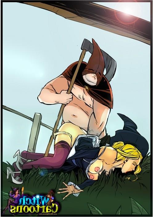 12P Lesbian adventures of super-sexy witches