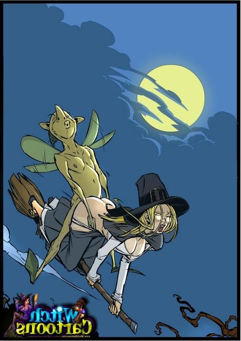 12P Lesbian adventures of super-sexy witches
