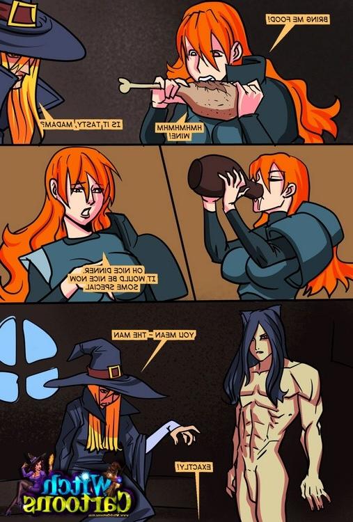 12P Witch punishes a sexy stacked princess