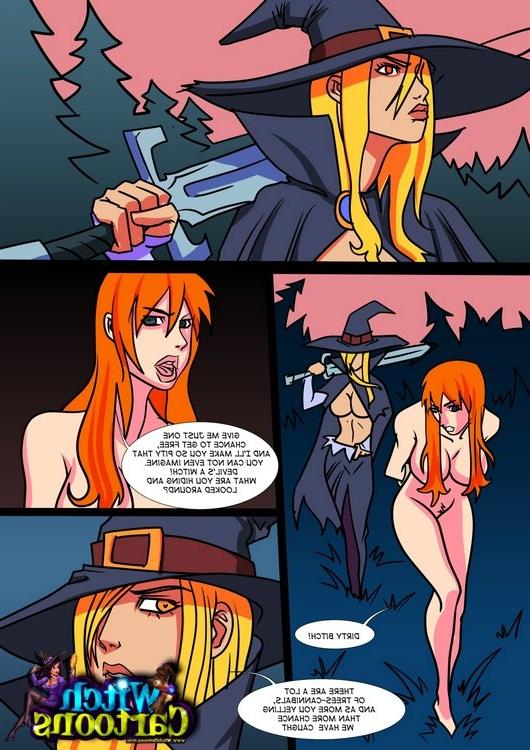 12P Witch punishes a sexy stacked princess