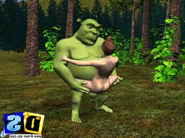 12P 3D sex adventure of Shrek and irresistible Fiona