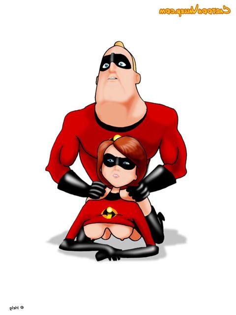12P Elastigirl wants to suck Mr. Incredibles super penis