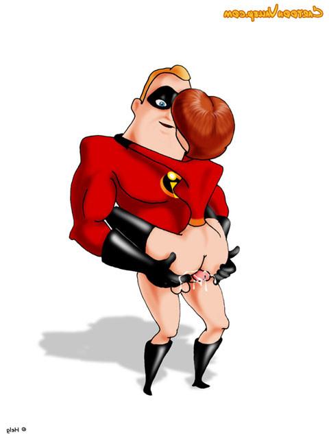 12P Elastigirl wants to suck Mr. Incredibles super penis