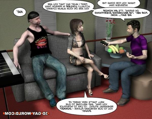 16P 3d porn cartoon shemale college girl in xxx toon sex comics