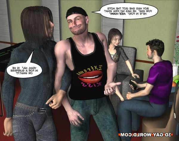 16P 3d porn cartoon shemale college girl in xxx toon sex comics