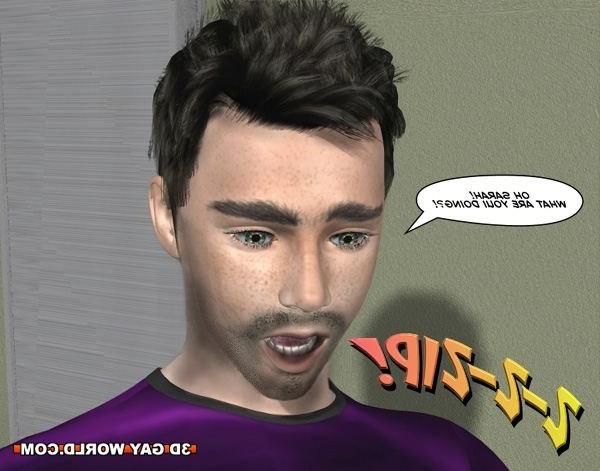 16P 3d porn cartoon shemale college girl in xxx toon sex comics
