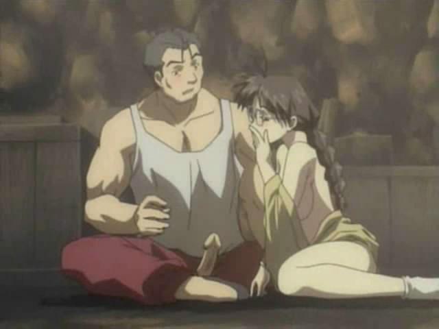 12P Dick stretching young pussy to limits in hentai shots