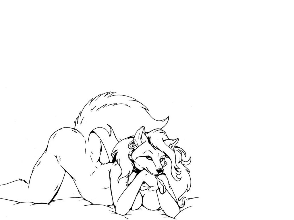 12P Horny furry babes spreading their legs