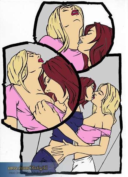 12P Two girl friends stood outside an elevator and arguing how the one friend is a s