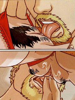 12P Sexy comics brunette dominates a well-hung dude