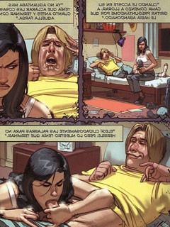 12P Fascinating orgy after sex comics party