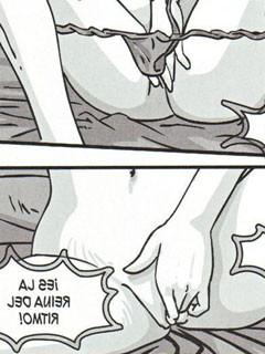 12P Playful comics lovers get their desires satisfied