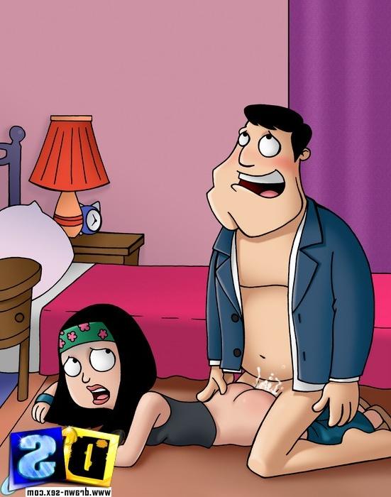10P Horny 6teen fuckers  Amerian Dad gets sex