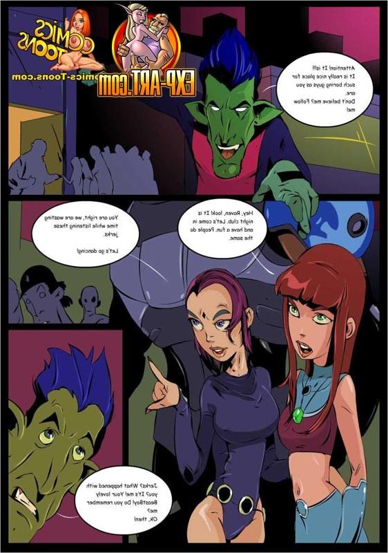 12P Teen Titans go clubbing